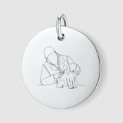 Vetenary Male with Dog