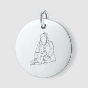 Vetenary Female with Dog